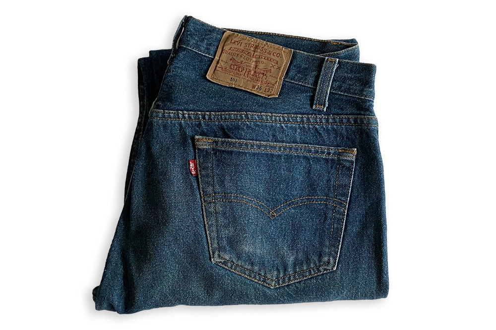600 Vintage Levi's 501 - W34 L28 - Made in USA - 1980's (#12