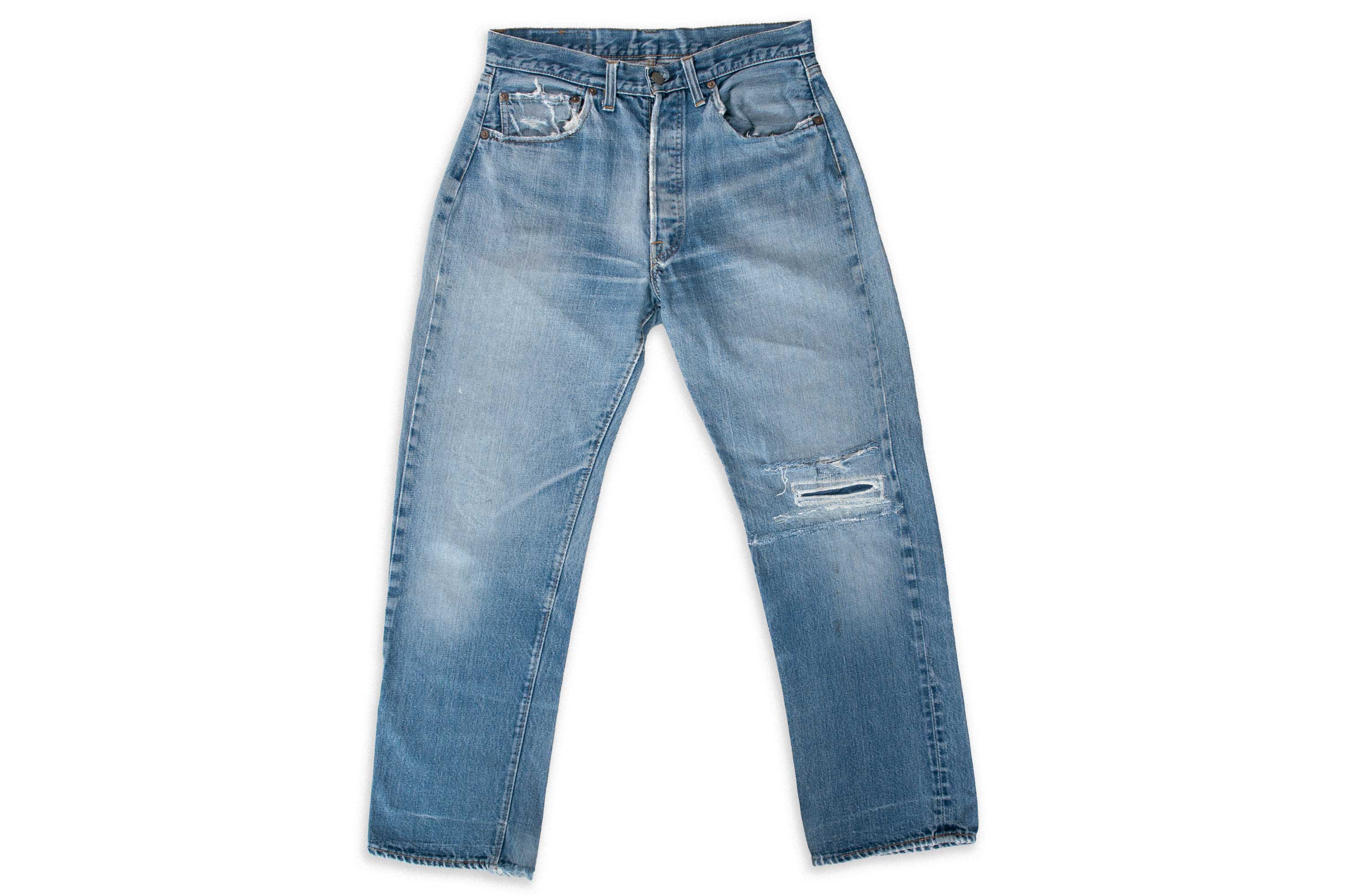80s LEVI’S 501 crash w38 600 Vintage Levi's 501 - W30 L28 - Redline Selvedge - 1970's