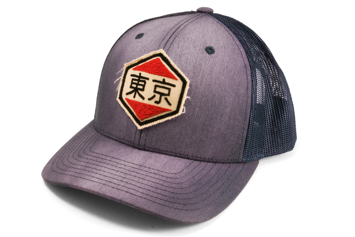 244 - Basecap Trucker Cap Tokyo Bleached– 877 Workshop