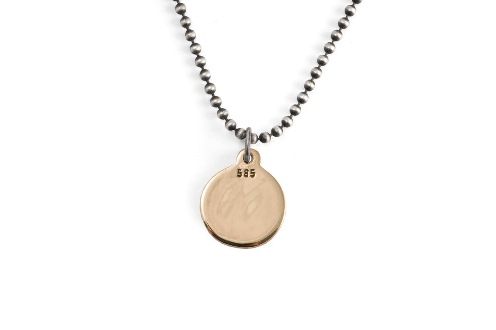 095 - Necklace Plus Minus + Qu'hier - Que demain - GOLD– 877 Workshop