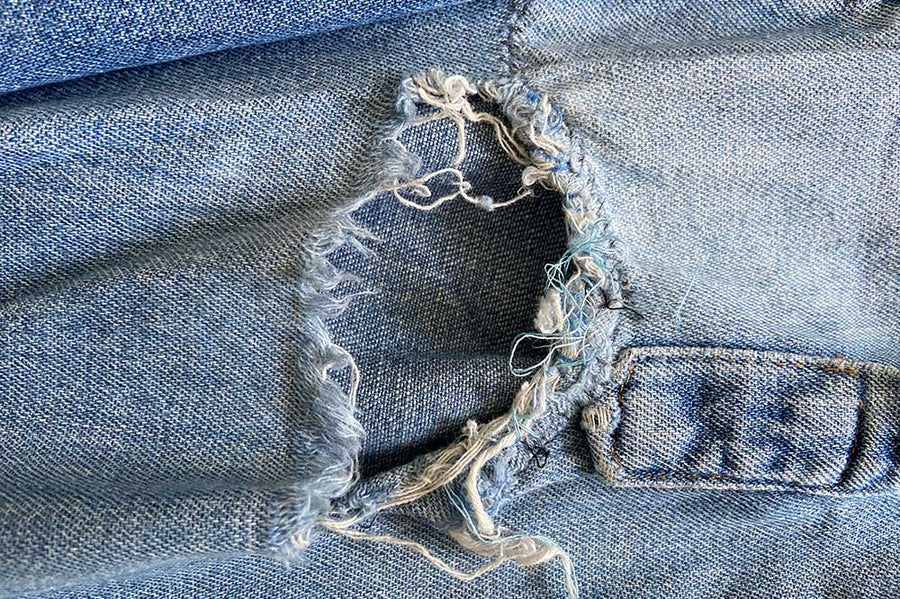 #600 Vintage Denim Western Shirt - Size XL - Blue Bell Maverick - 1960’s (#03)