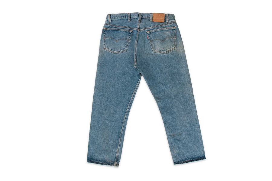 #600 Vintage Levi’s 501 - W35 L26 - Made in USA - 1980’s (#03)