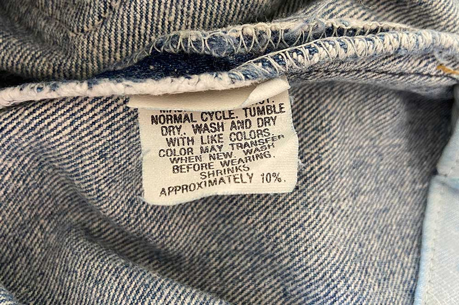 #600 Vintage Levi’s 501 - W35 L26 - Made in USA - 1980’s (#03)