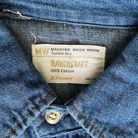 baku　60s RANCHCRAFT デニムシャツ 60's RANCHCRAFT ランチクラフト デニムウェスタンシャツ