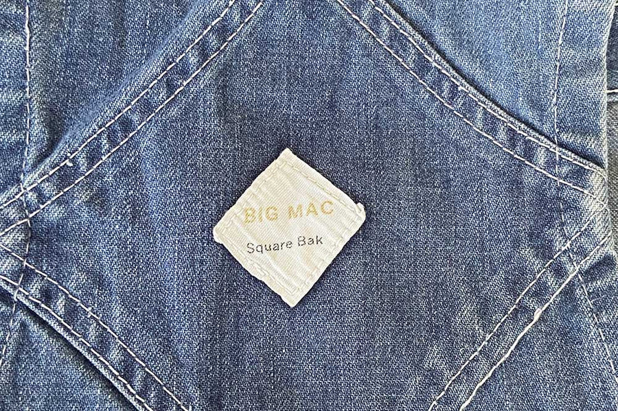 #600 Vintage Bib Overall - W29 L30.5 - Big Mac - 1970’s (#07)