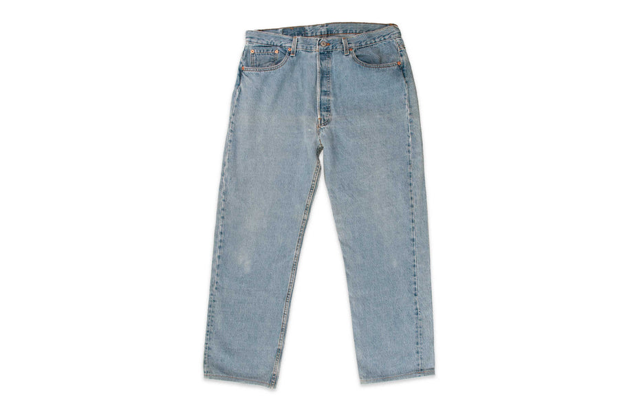 #600 Vintage Levi’s 501 - W35 L28 - Made in USA - 1980s (#09)