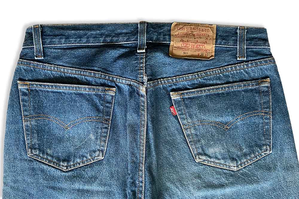 LEVI’S 501 MADE IN USA W38 L30 VINTAGE LEVIS 501 JEANS 1990s SIZE 38X32 W38 L32 MADE IN USA