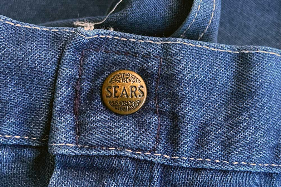 #600 Vintage Carpenter Work Pant - W36 L29 - Sears - 1960’s (#13)