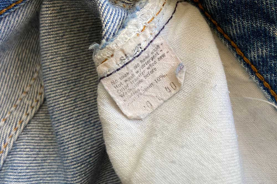 #600 Vintage Levi’s 2501 - W29 L29 - Redline Selvedge - 1970’s (#30)
