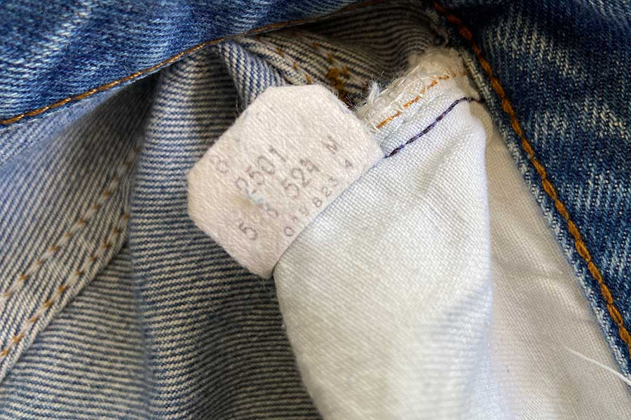 #600 Vintage Levi’s 2501 - W29 L29 - Redline Selvedge - 1970’s (#30)