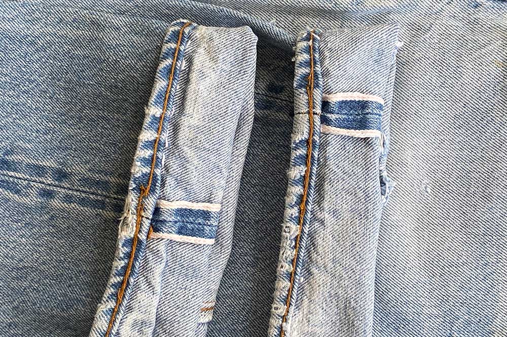 600 Vintage Levi's 501 - W32 L29 - Redline Selvedge - 1970's (#33