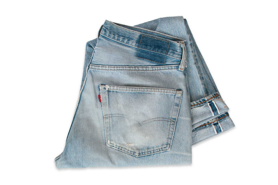 #600 Vintage Levi’s 501 - W33 L28 - Redline Selvedge - 1970’s (#37)