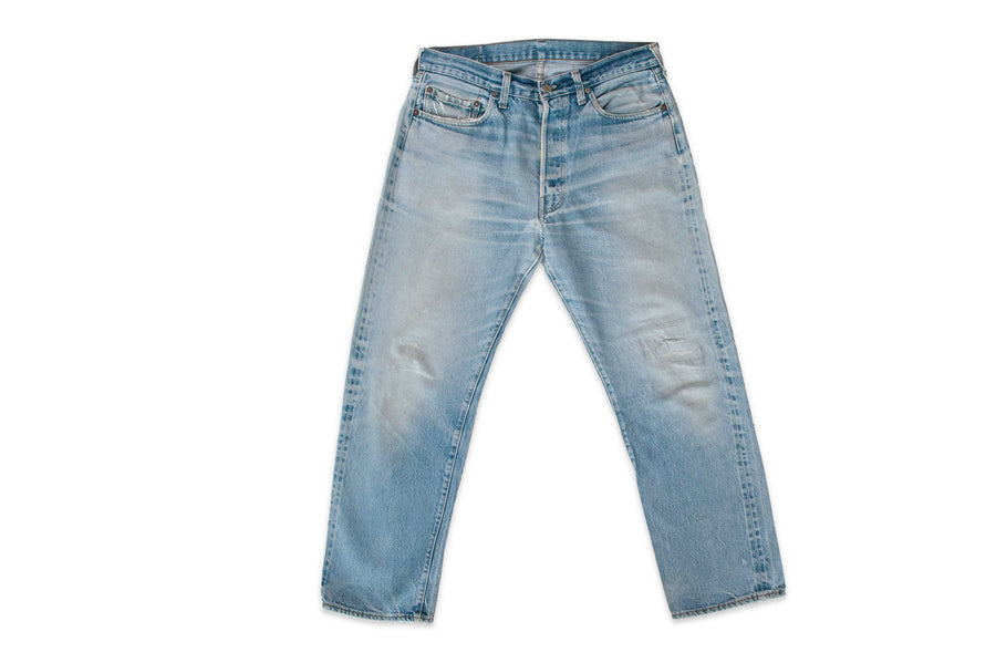 #600 Vintage Levi’s 501 - W33 L28 - Redline Selvedge - 1970’s (#37)