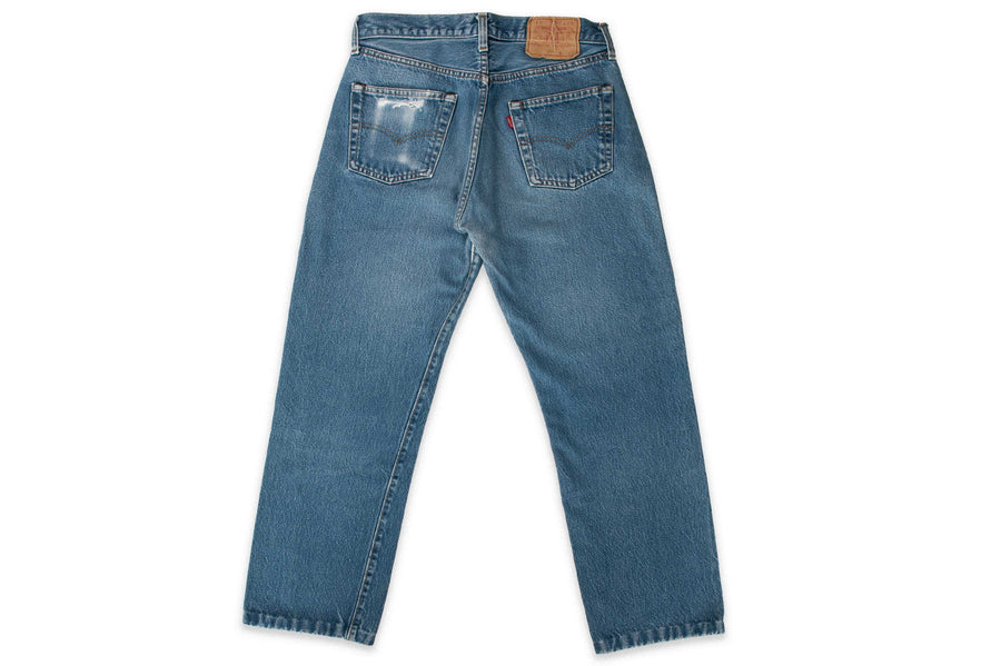 #600 Vintage Levi’s 501 - W29 L26 - Redline Selvedge - 1970’s (#38)