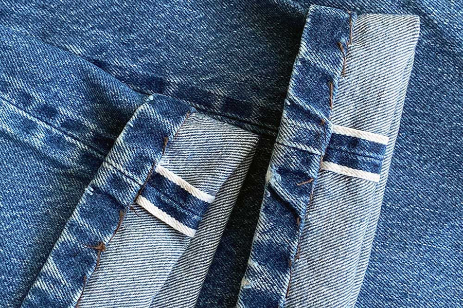 #600 Vintage Levi’s 501 - W29 L26 - Redline Selvedge - 1970’s (#38)