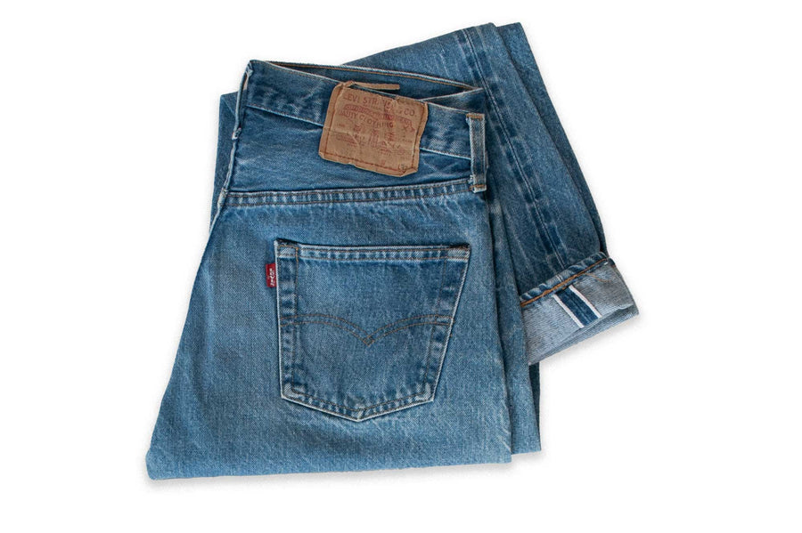 #600 Vintage Levi’s 501 - W31 L28.5 - Redline Selvedge - 1970’s (#43)