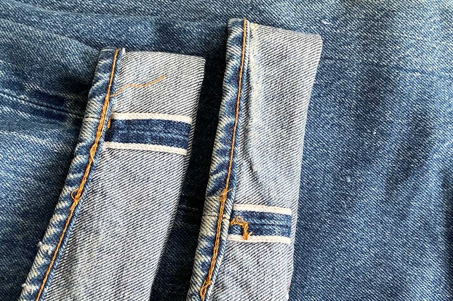 #600 Vintage Levi’s 501 - W31 L28.5 - Redline Selvedge - 1970’s (#43)