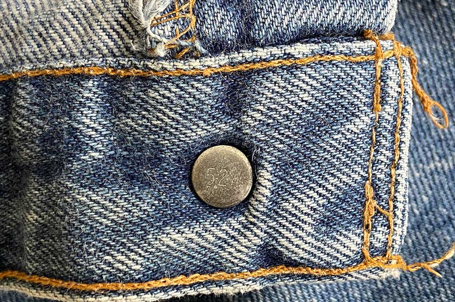 #600 Vintage Levi’s 501 - W31 L28.5 - Redline Selvedge - 1970’s (#43)