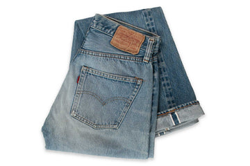 #600 Vintage Levi’s 1501 - W28 L33 - Redline Selvedge - 1970’s (#44)