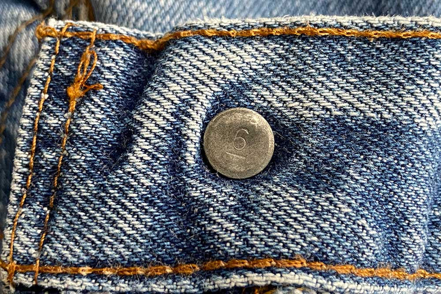 #600 Vintage Levi’s 1501 - W28 L33 - Redline Selvedge - 1970’s (#44)