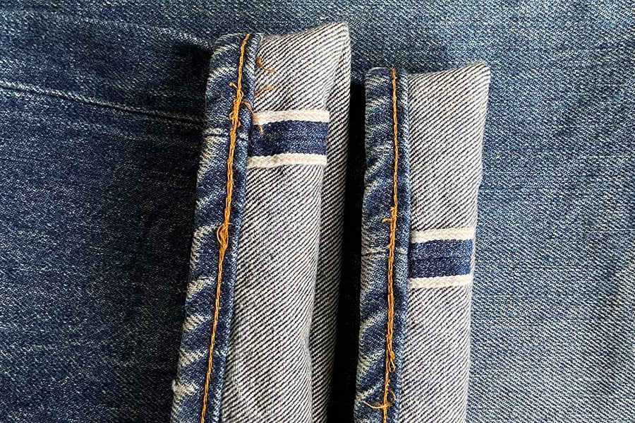#600 Vintage Levi’s 501 - W28 L27.5 - Redline Selvedge - 1970’s (#45)