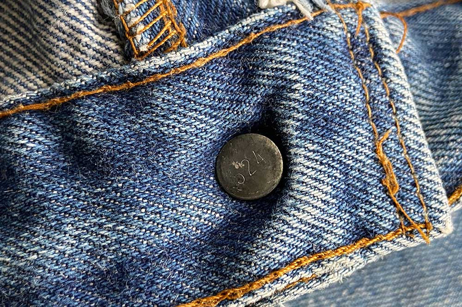#600 Vintage Levi’s 501 - W36 L28 - Redline Selvedge - 1970’s (#47)