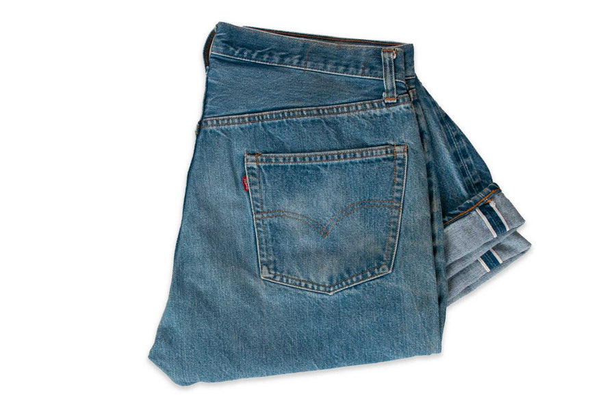 #600 Vintage Levi’s 501 - W35 L28 - Redline Selvedge - 1970’s (#49)