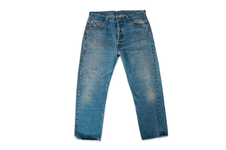 #600 Vintage Levi’s 501 - W35 L28 - Redline Selvedge - 1970’s (#49)