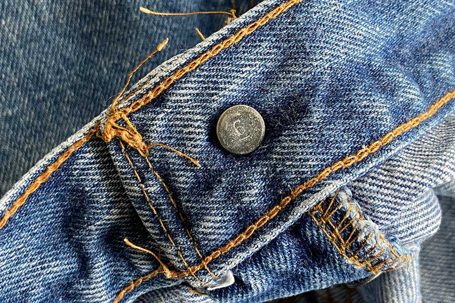 #600 Vintage Levi’s 501 - W35 L28 - Redline Selvedge - 1970’s (#49)