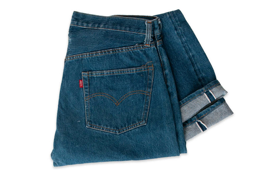 #600 Vintage Levi’s 501 -  W34 L29.5  - Redline Selvedge - 1970’s (#52)