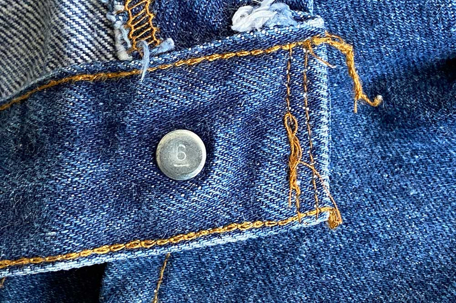 #600 Vintage Levi’s 501 -  W34 L29.5  - Redline Selvedge - 1970’s (#52)