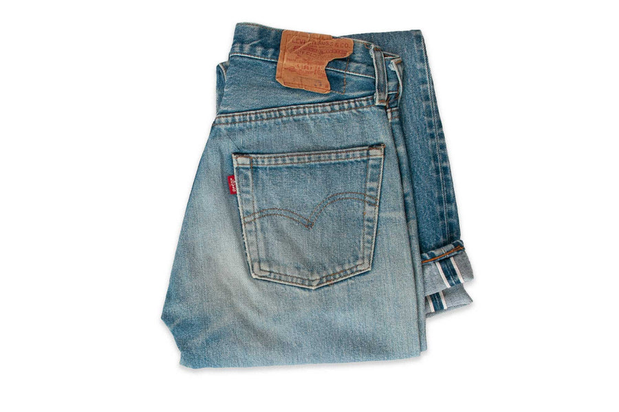 #600 Vintage Levi’s 501 - W27 L31 - Redline Selvedge - 1970’s (#53)