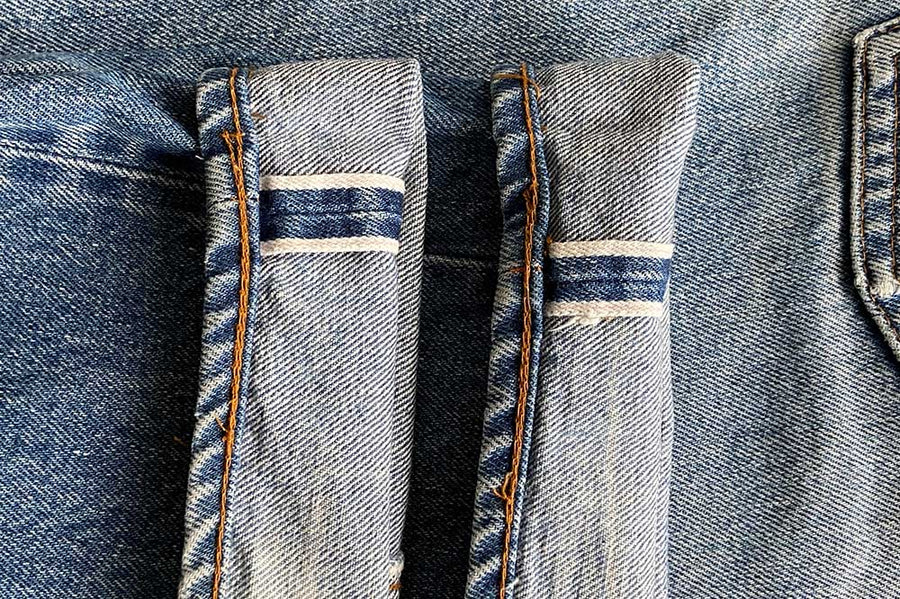 #600 Vintage Levi’s 501 - W27 L31 - Redline Selvedge - 1970’s (#53)