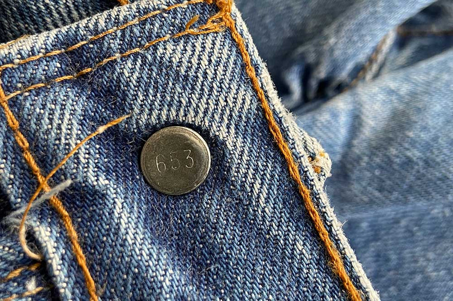 #600 Vintage Levi’s 501 -  W28 L31.5  - Redline Selvedge - 1970’s (61)