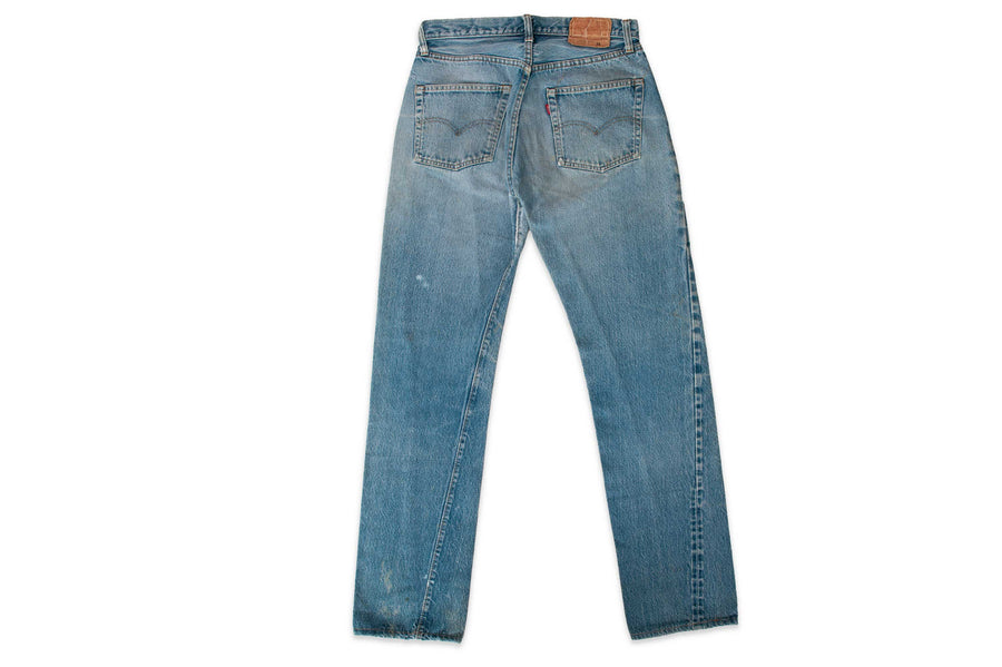 #600 Vintage Levi’s 501 - W31 L32.5 - Redline Selvedge - 1970’s (#63)