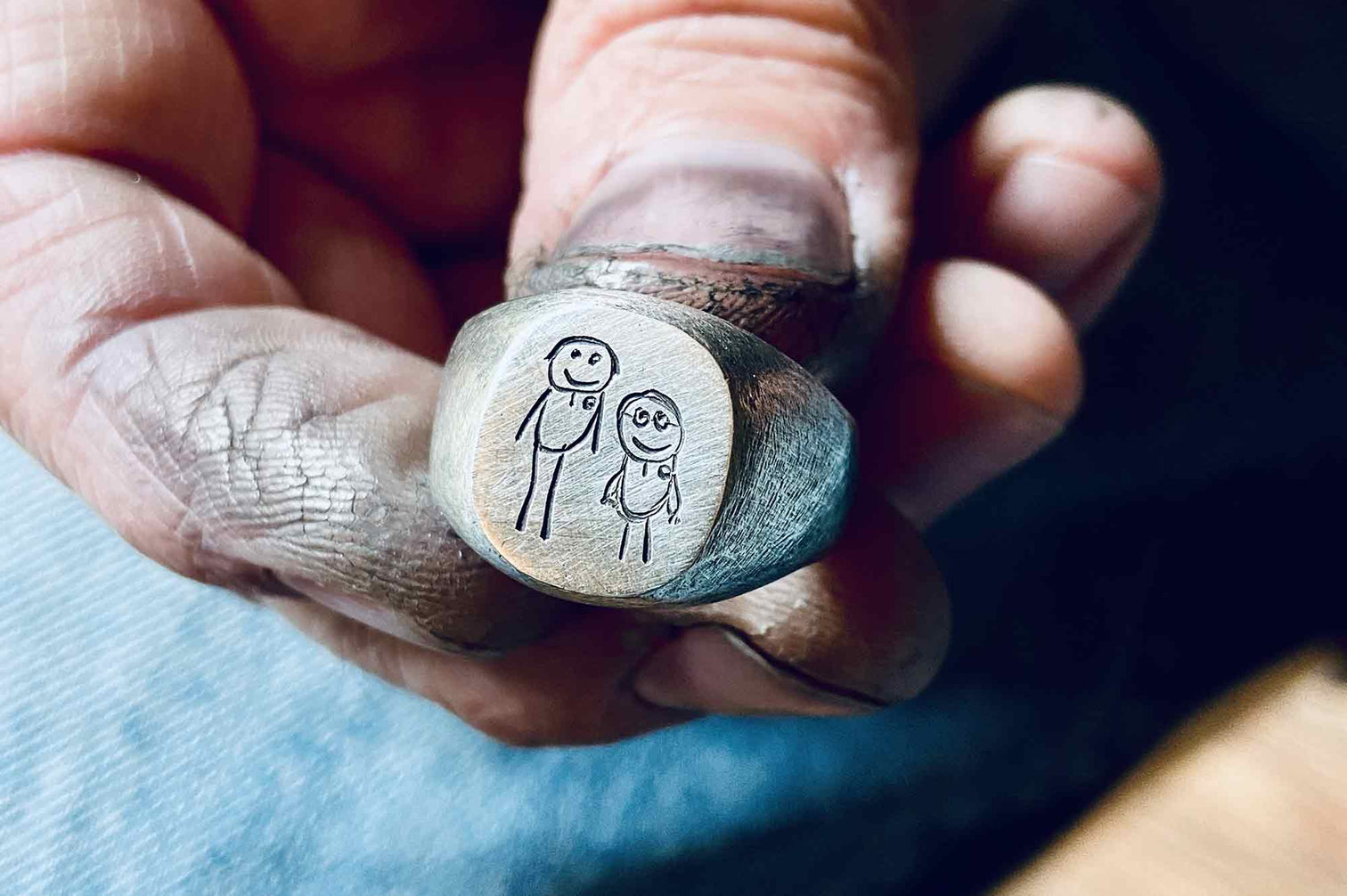 000 - How to order a custom hand engraved signet ring– 877 Workshop