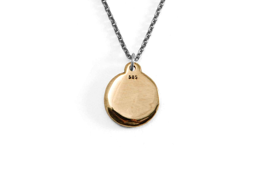 #080 - Necklace Madonna in Prayer - GOLD
