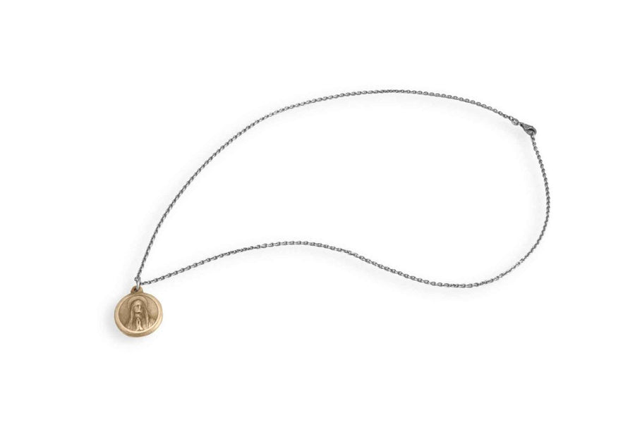 #080 - Necklace Madonna in Prayer - GOLD