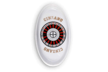 #305 Vintage trinket tray Cinzano Roulette