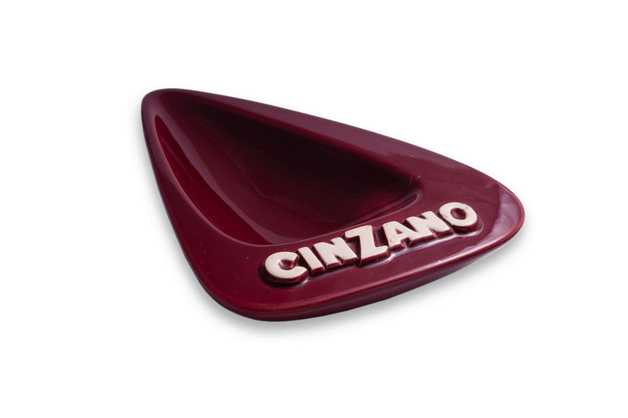#297 Vintage trinket tray Cinzano - large