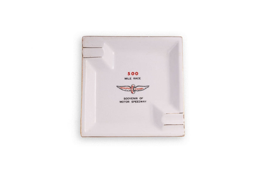 #276 Vintage trinket tray Indianapolis Motor Speedway 500 Mile Race