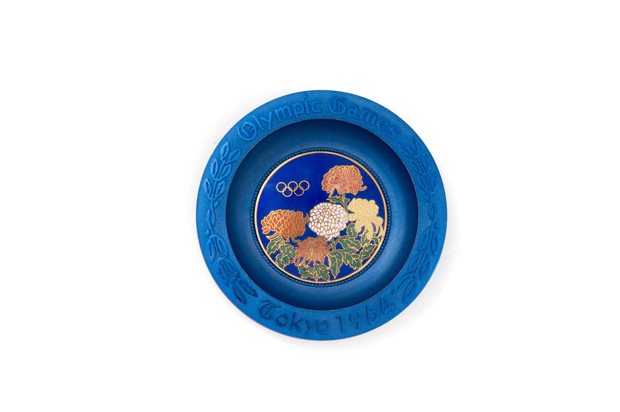 #400 Vintage Olympic Games Tokyo 1964 blue