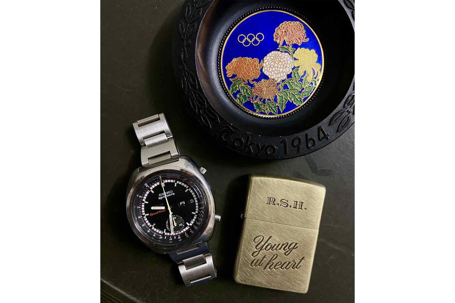 #400 Vintage Olympic Games Tokyo 1964 black