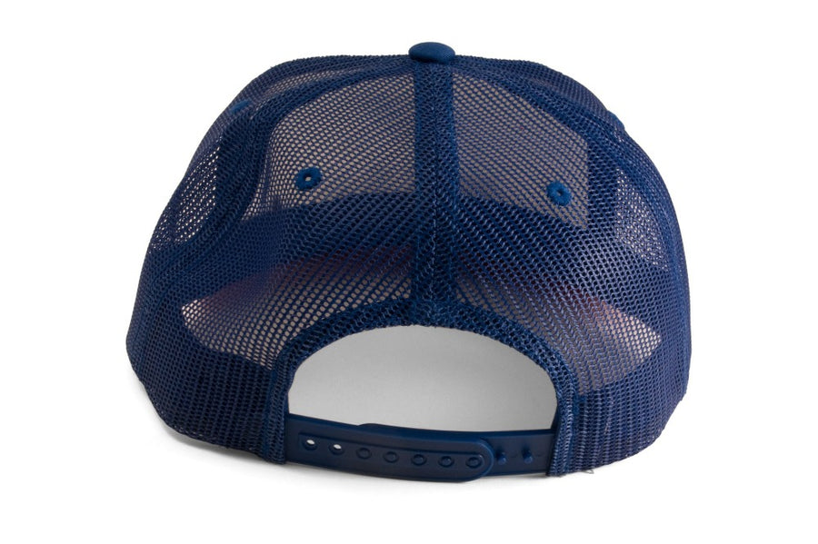 #239 - Basecap Foam Trucker Wing red blue white