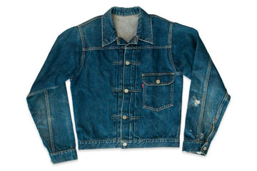 #600 Vintage Denim Jacket - Size XS - Levi's 506XX Type I - 1940’s