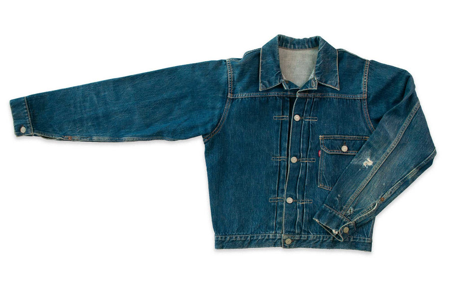 #600 Vintage Denim Jacket - Size XS - Levi's 506XX Type I - 1940’s