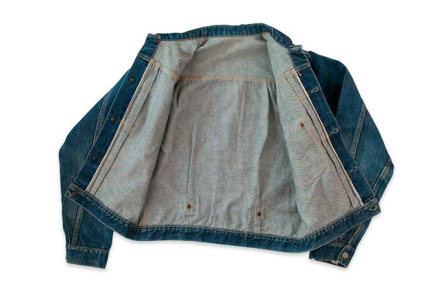 #600 Vintage Denim Jacket - Size XS - Levi's 506XX Type I - 1940’s