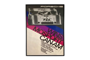 #400 - Vintage Racing Poster Porsche Mosport Can-Am 1973