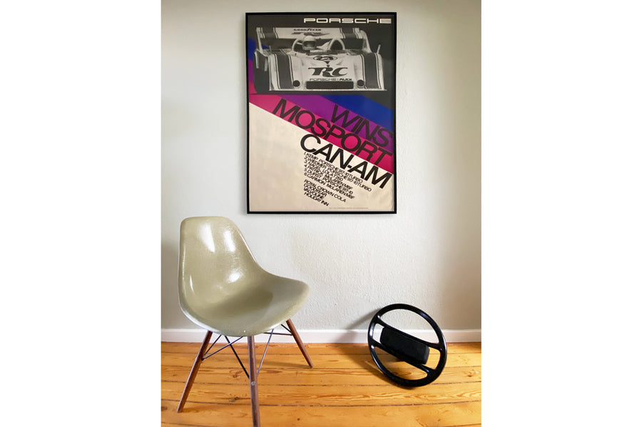 #400 - Vintage Racing Poster Porsche Mosport Can-Am 1973