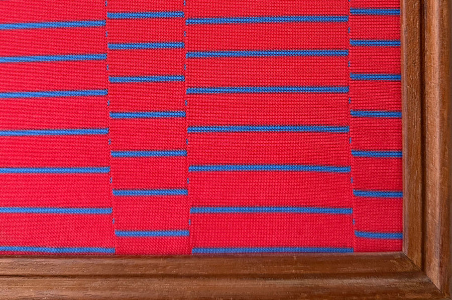 #400 - Vintage Renault R5 Turbo 1 framed Seat Fabric